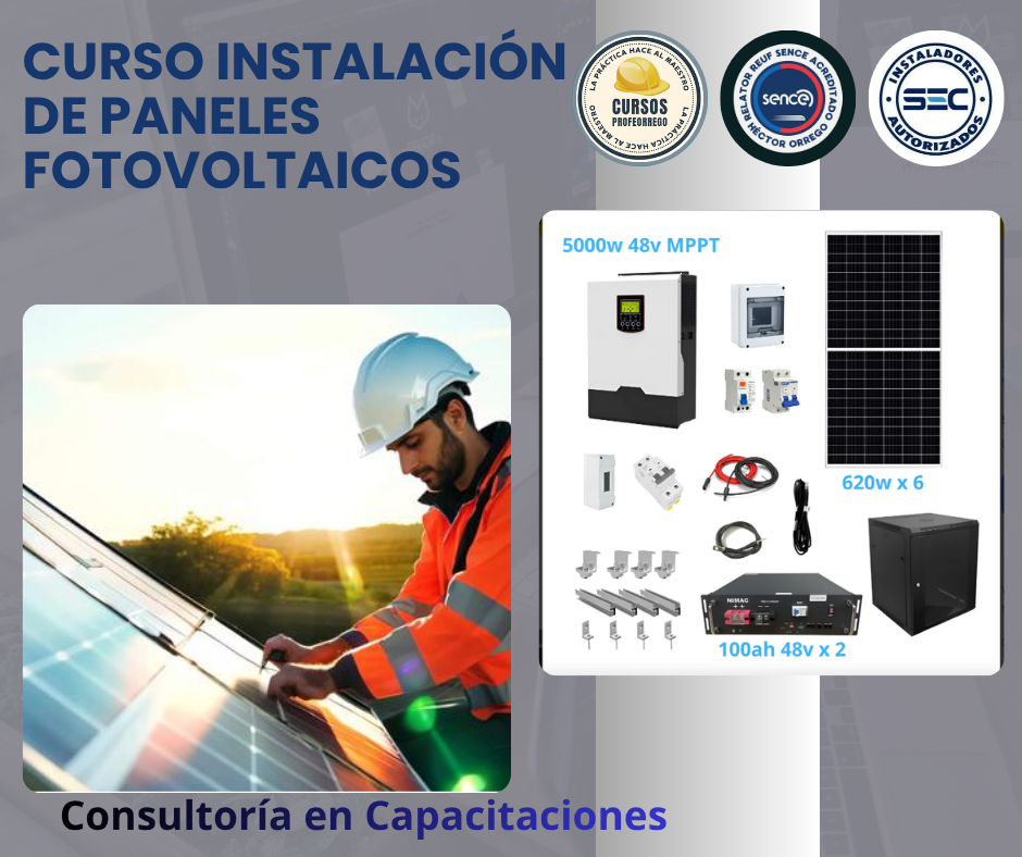 INSTALACIÓN DE PANELES FOTOVOLTAICOS.